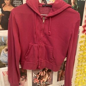 Brandy Melville crystal hoodie